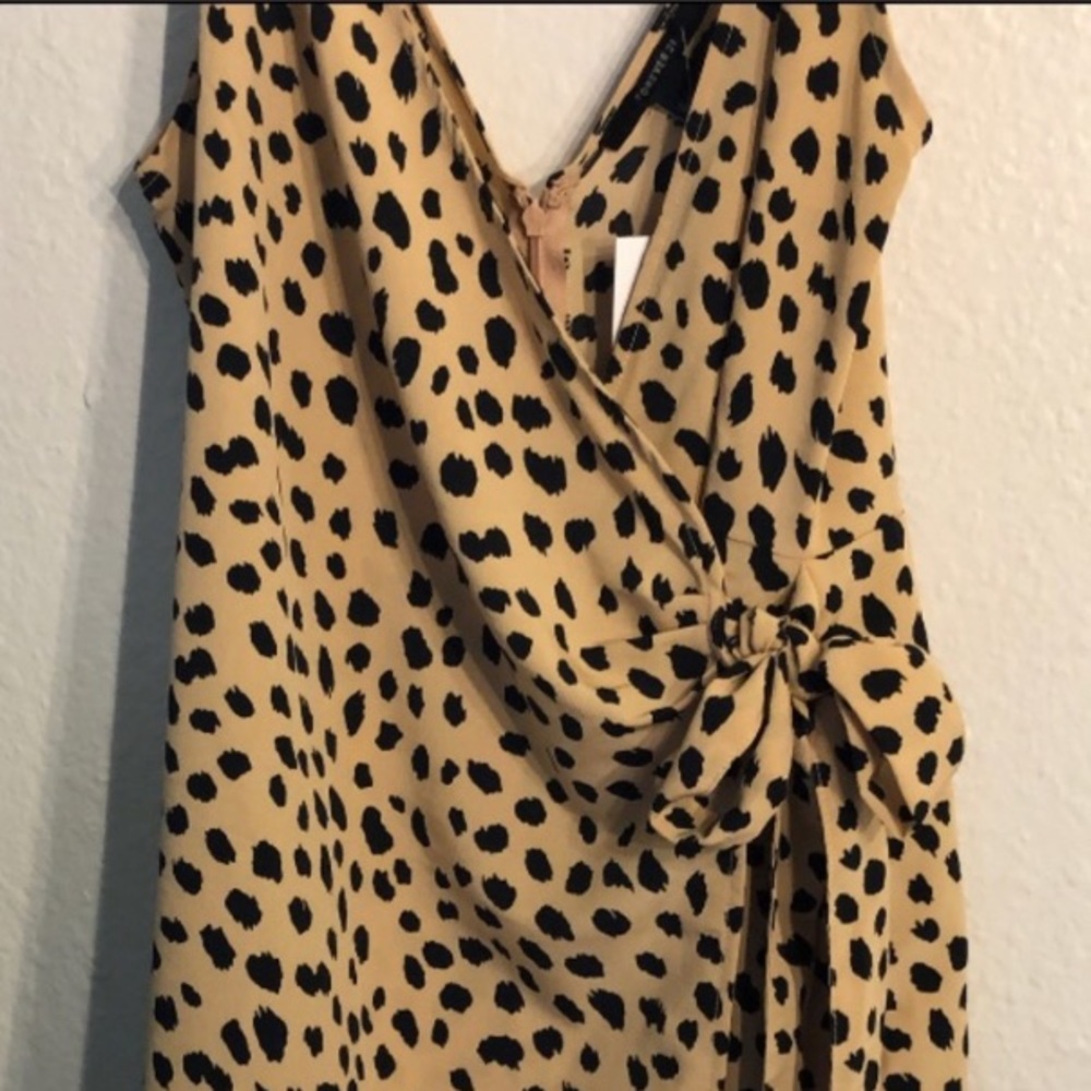 Forever 21 Cheetah Print Romper